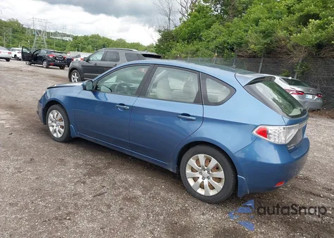 2010 Subaru Impreza 2.5I from USA, damaged, VIN JF1GH6A6XAH814159